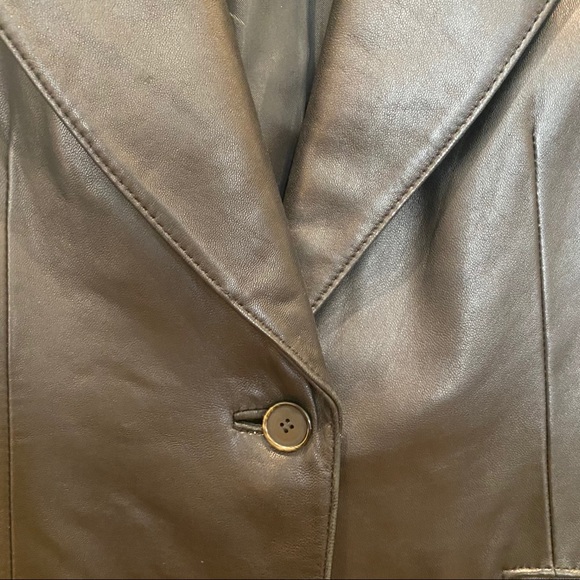 Anne Klein Leather Jacket - Picture 8 of 15